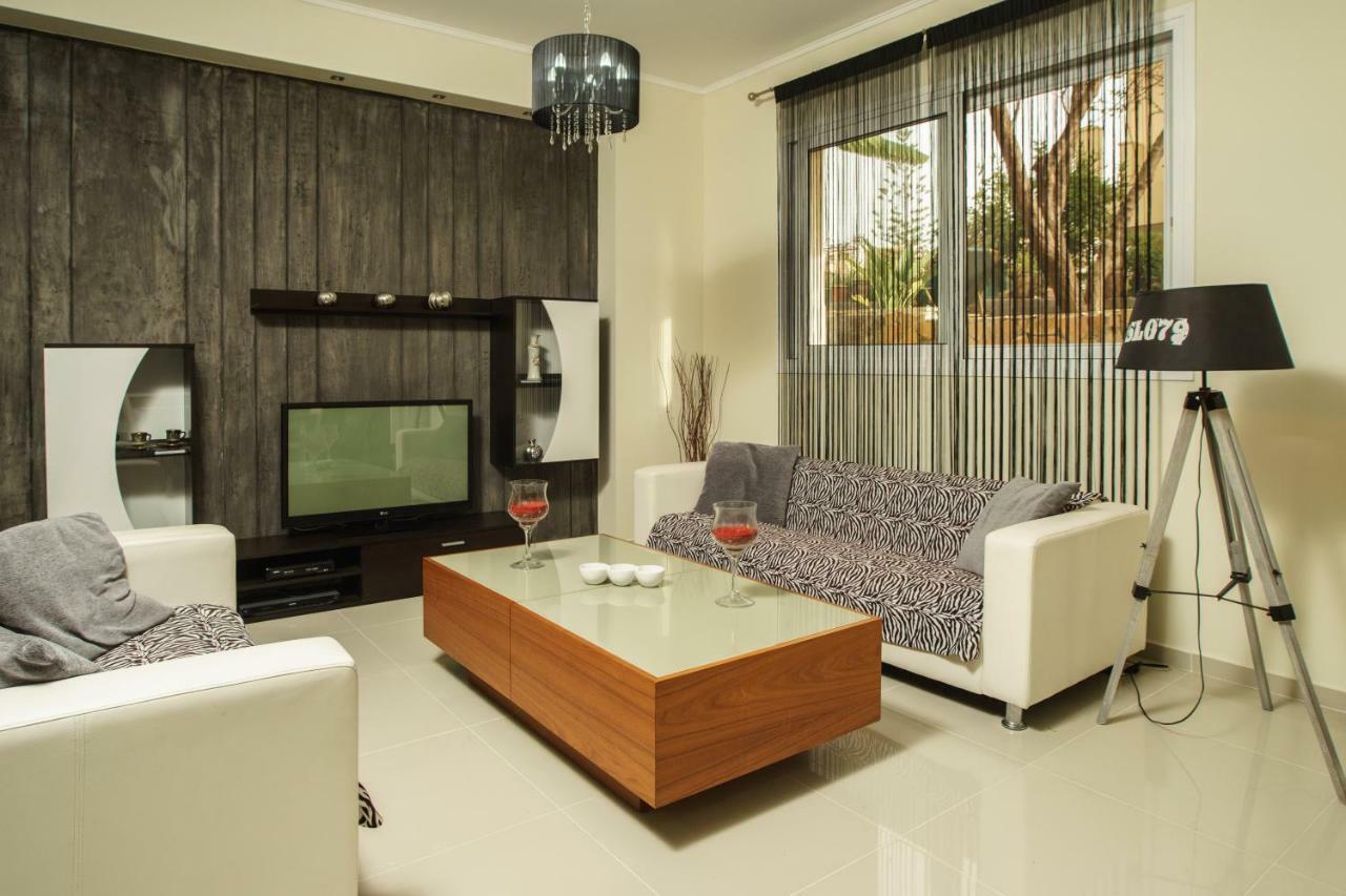 Glaros Beach Apartment Κάτω Δαράτσο Εξωτερικό φωτογραφία